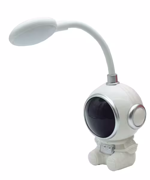 چراغ مطالعه  شارژی فانتزی فضانورد دو مرحله ای