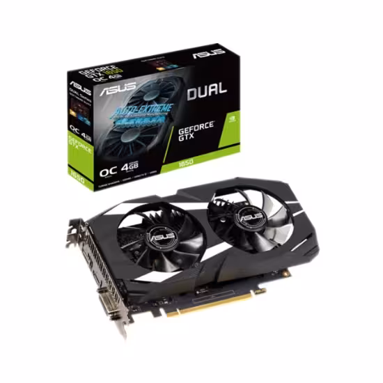 کارت گرافیک ایسوس مدل Asus Dual GeForce GTX 1650 OC 4GB