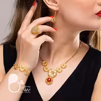 ست کامل فلاور و عقیق