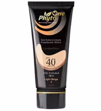 ضد آفتاب کرم پودری SPF40 مناسب پوست چرب (بژ روشن 2) 30میل فیتووان