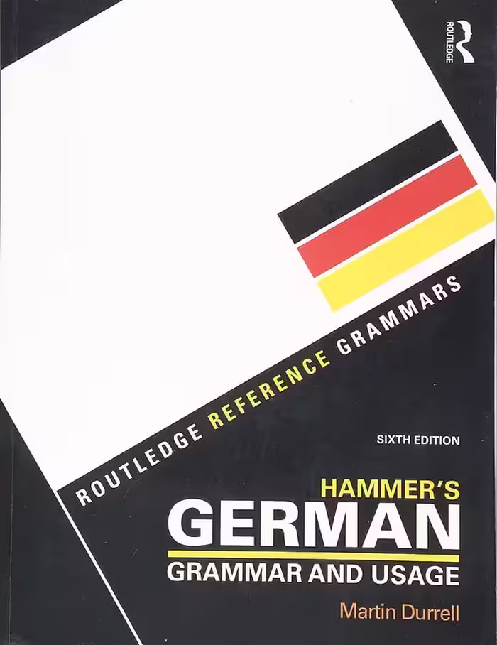 کتاب گرامر آلمانی Hammer's German Grammar and Usage