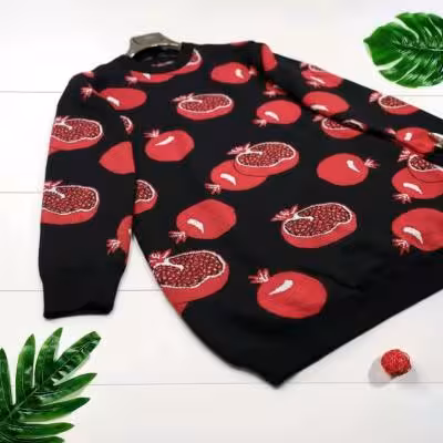 بلوز بافت اناری ارسال رایگان حتما موجودی بگیرید