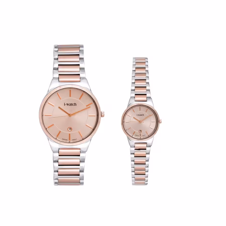 ساعت مچی ست زنانه ومردانه ای واچ-iwatch-190200