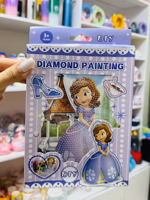 نقاشی الماسی طرح پرنسس