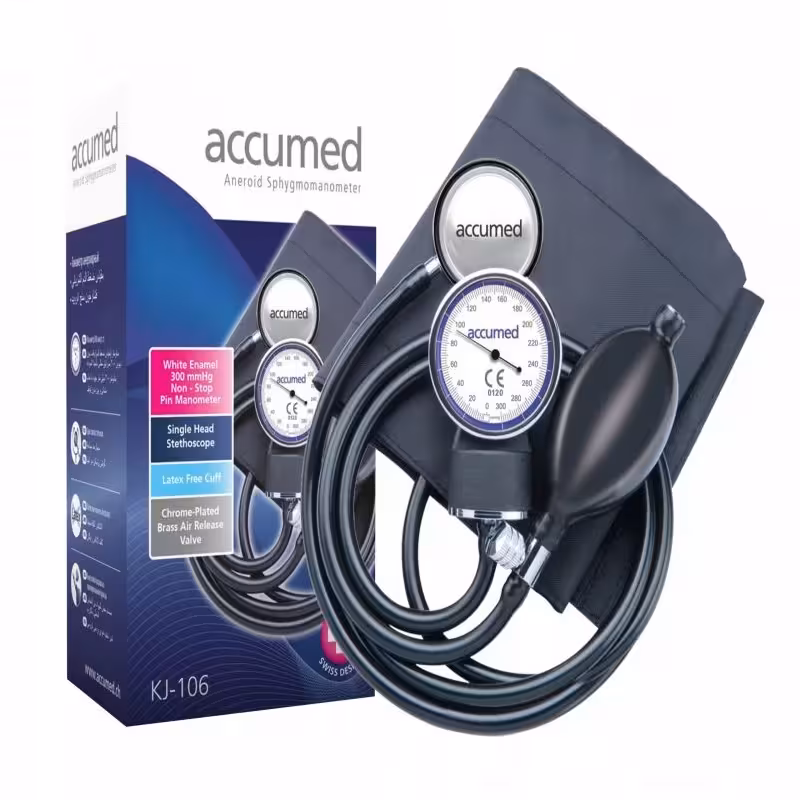 فشارسنج عقربه‌ای اکیومد مدل KJ-106 | دقت بالا و کیفیت حرفه‌ای