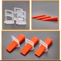 همتراز و کلیپس کاشی و سرامیک بسته 100 عددی