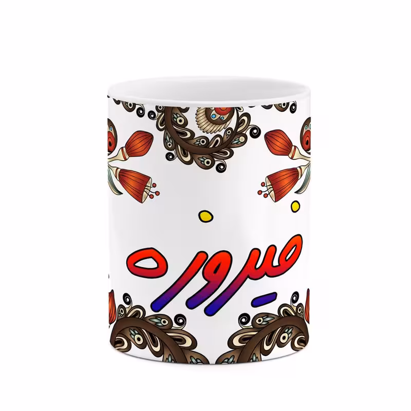 خرید ماگ-لیوان    اسم فیروزه  سنتی گل و بته کد mgh46477