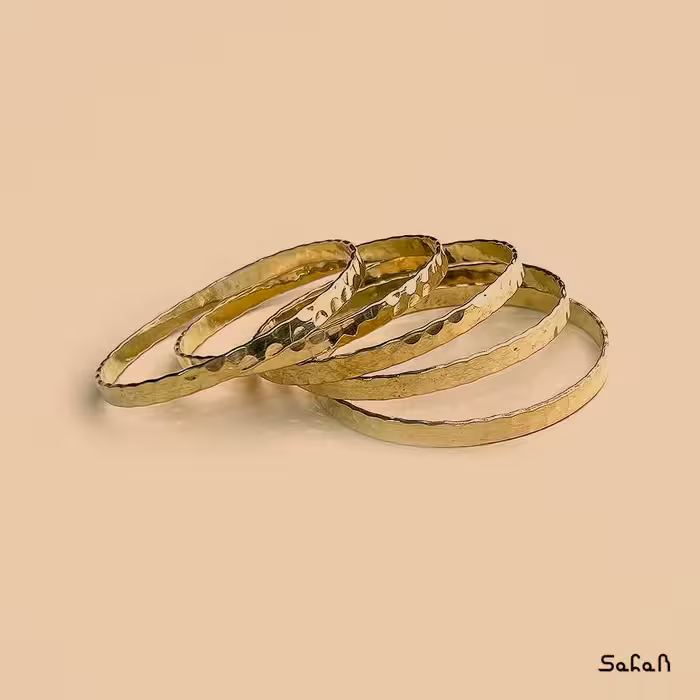 النگو برنجی ست 5تایی