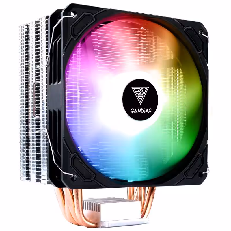 فن خنک کننده CPU گیم دیاس Gamdias Boreas E1-410 RGB BK
