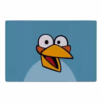 خرید و قیمت موس پد گیمینگ طرح angry birds کد 4111