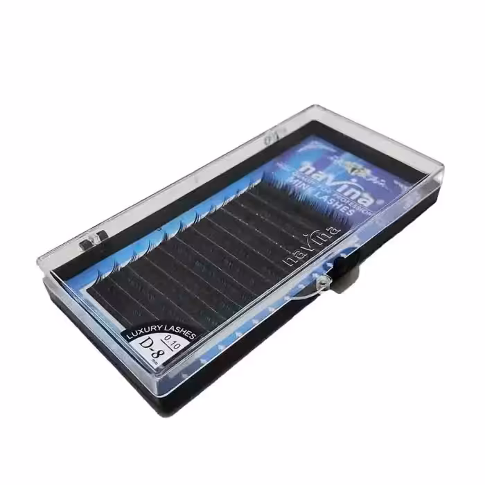 پالت مژه ناوینا Navina سایز 8 میل فر D ضخامت 0.1