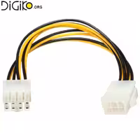 تبدیل برق 6 پین به 8 پین مادربورد