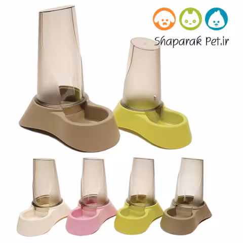 ظرف آب خوری و غذا خوری مخزن دار