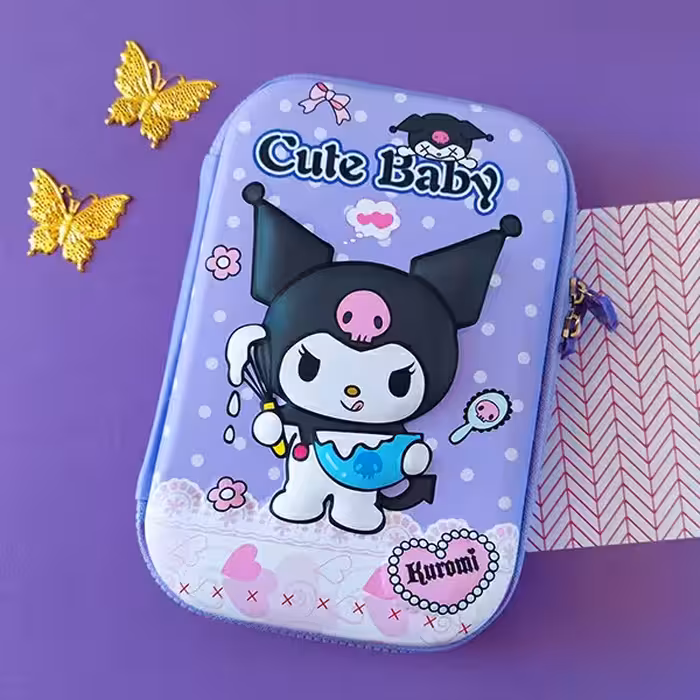 جامدادی کتابی سه بعدی بزرگ طرح کرومی Cute Baby