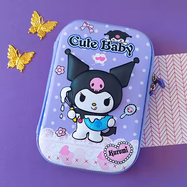 جامدادی کتابی سه بعدی بزرگ طرح کرومی Cute Baby