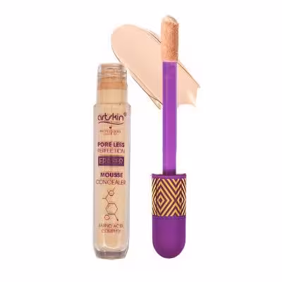 کانسیلر مایع پد دار و فول کاور آرت اسکین ARTSKIN مدل ERASER حجم 7 میل شماره 02