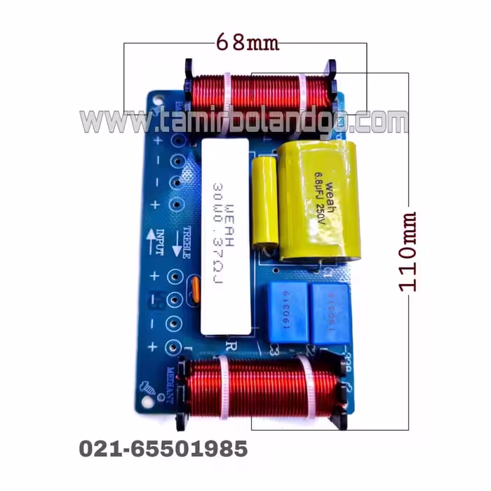 کراس آور باند پسیو professional 150w مدار کراس اوور اسپیکر 3 way اکویی