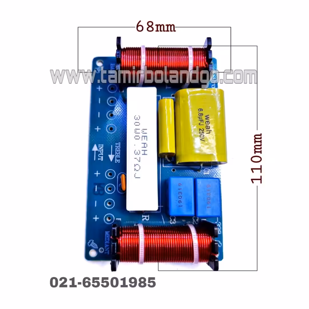 کراس آور باند پسیو professional 150w مدار کراس اوور اسپیکر 3 way اکویی