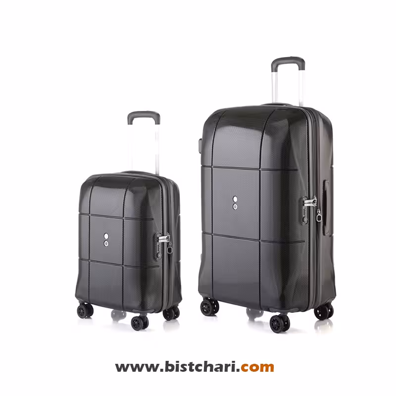 چمدان مسافرتی ست 2 تایی L و C مدل Atlas Pro برند اکولاک Echolac