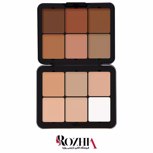 پالت 12 رنگ کانتور کرمی فیوچر میکاپ Future Makeup