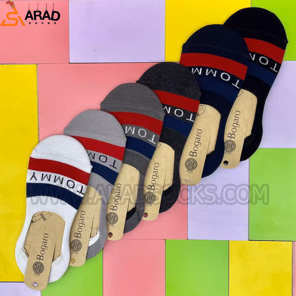 جوراب کالج طرح tommy برند بوگارو