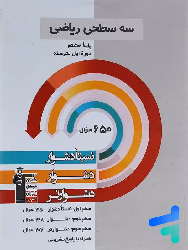 سه سطحی ریاضی هشتم قلم چی