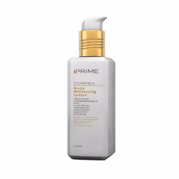 لوسیون روشن کننده بدن پریم Prime Corpex Body Whitening Lotion