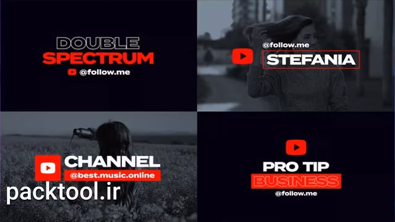 دانلود پروژه شبکه اجتماعی افتر افکت Social Media - پک تول