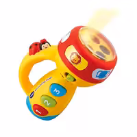 چراغ قوه زرد وی تک spin and learning color flashlight Vtech 124000