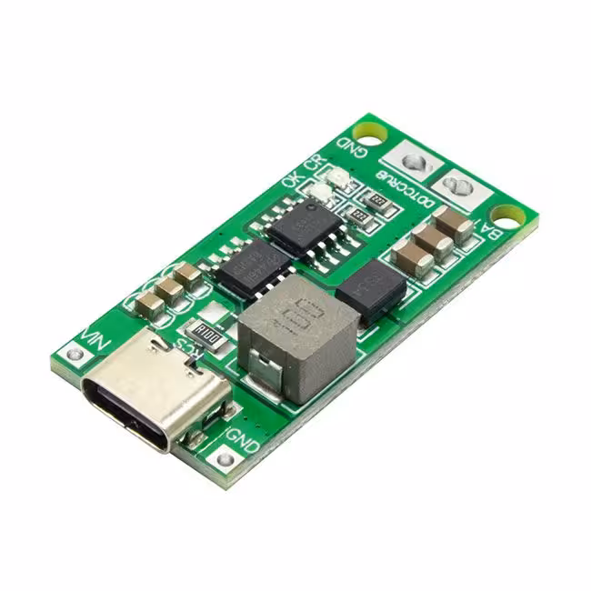 شارژر باتری های لیتیومی 3 سل USB TYPE-C