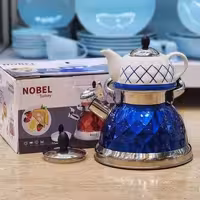 کتری قوری سوتی رنگی نوبل