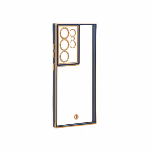 قاب الکتروپلیتینگ محافظ لنزدار Samsung S24 Ultra – سرمه ای