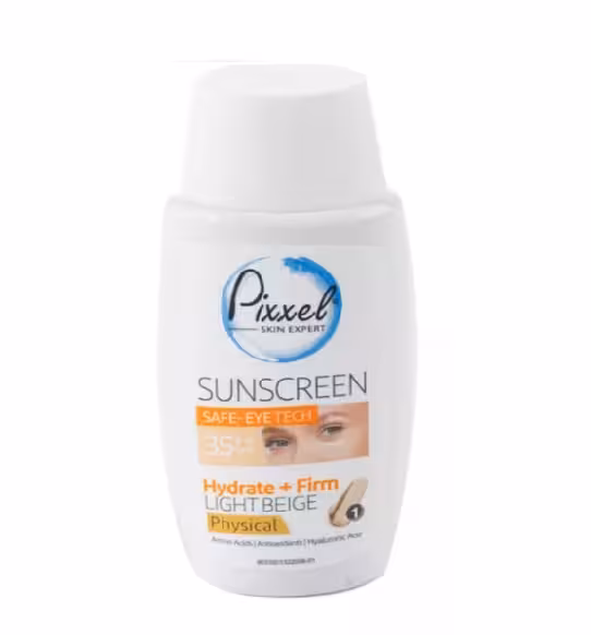 ضدآفتاب رنگی دور چشم پیکسل بژ روشن شماره 1