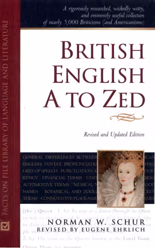 خرید و دانلود نسخه کامل کتاب British English A to ZEd, Revised & Updated Edition (Facts on File Library of Language and Literature)
