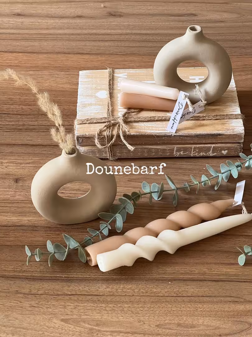 گلدان طرح دونات