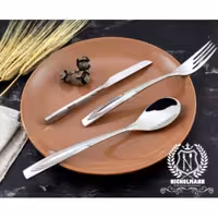 سرویس قاشق و چنگال شش نفره مدل نیکولمن 500