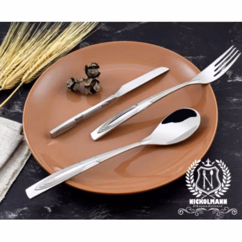 سرویس قاشق و چنگال شش نفره مدل نیکولمن 500