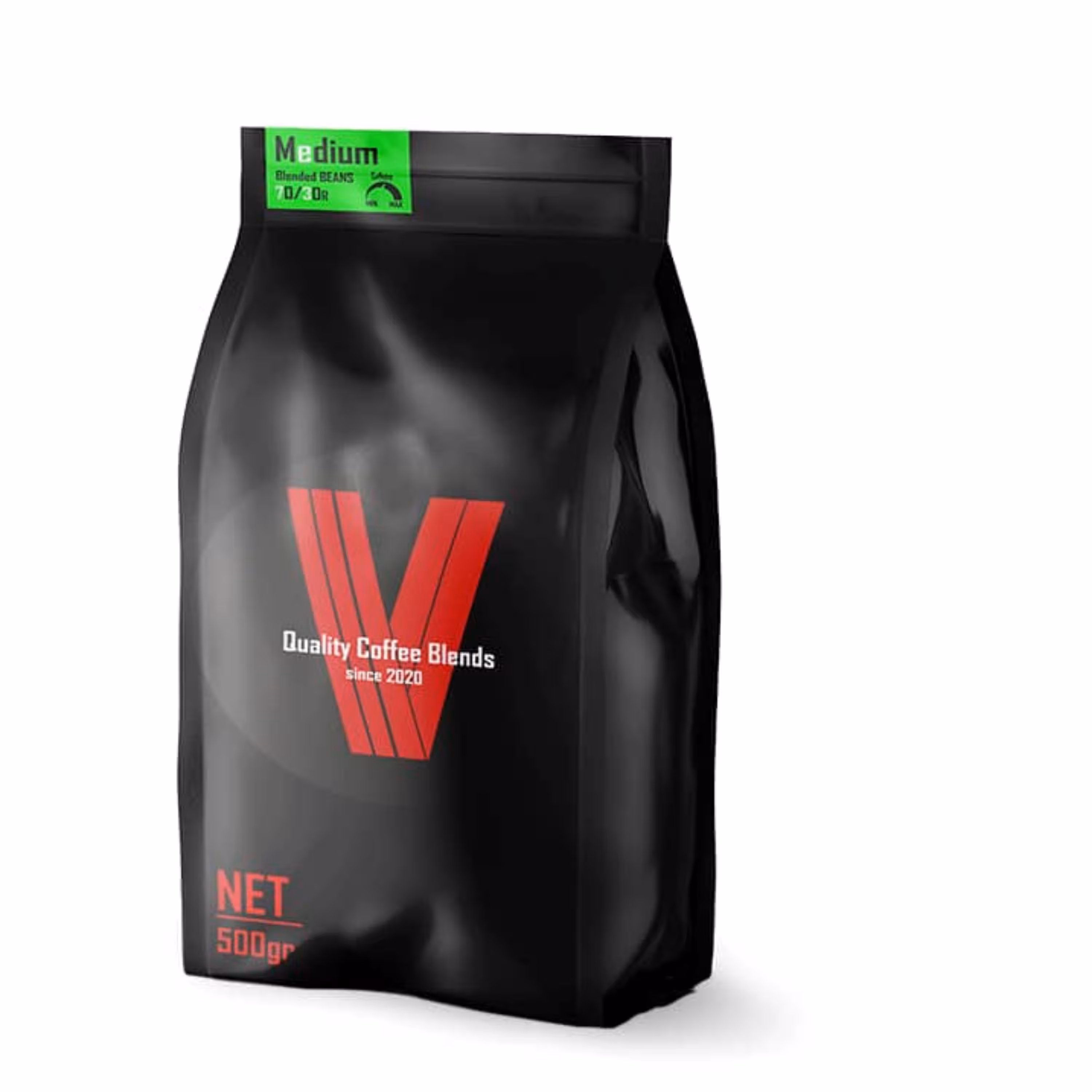 دانه قهوه Medium پک نیم کیلوئی