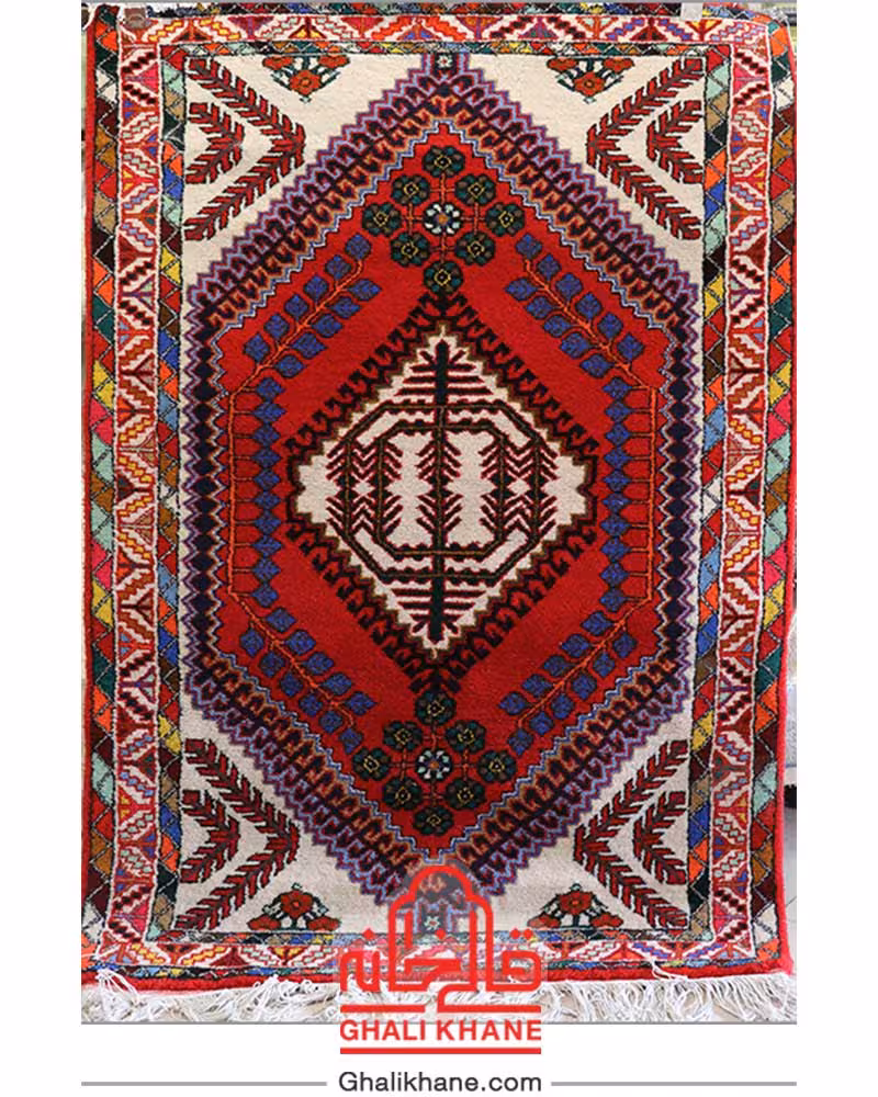 فرش دستبافت ساوه نقشه کمپانی زرع و نیم رسا