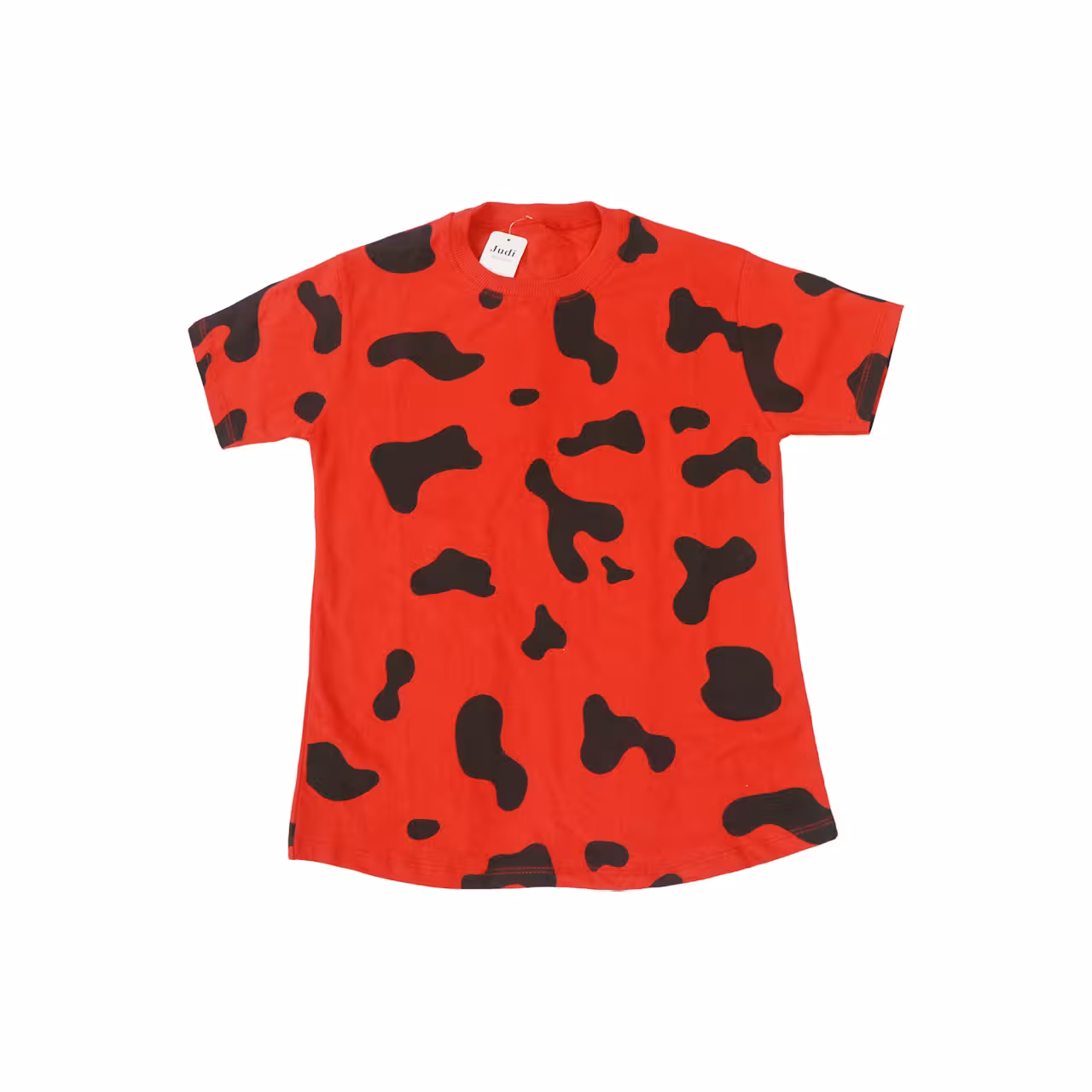 تیشرت بچگانه قرمز طرح کفشدوزک سایز 60