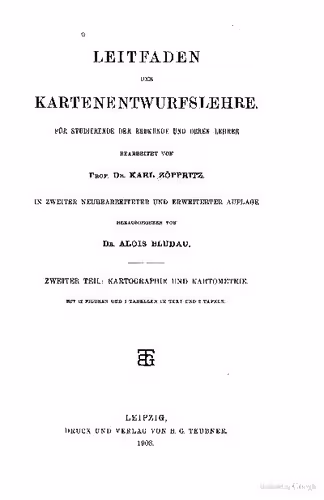 خرید و دانلود نسخه کامل کتاب Kartographie und Kartometrie