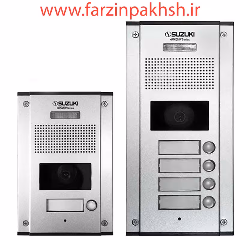 پنل آیفون تصویری سوزوکی مدل SZ-H سه واحدی