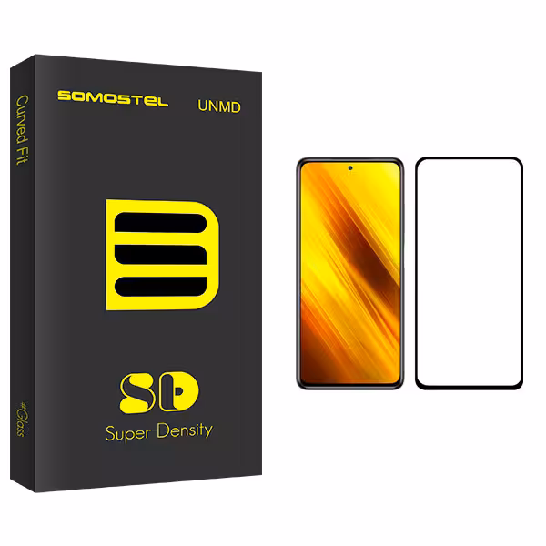 محافظ صفحه نمایش سوماستل مدل Sd Glass مناسب برای گوشی موبایل شیائومی Poco X3 NFC