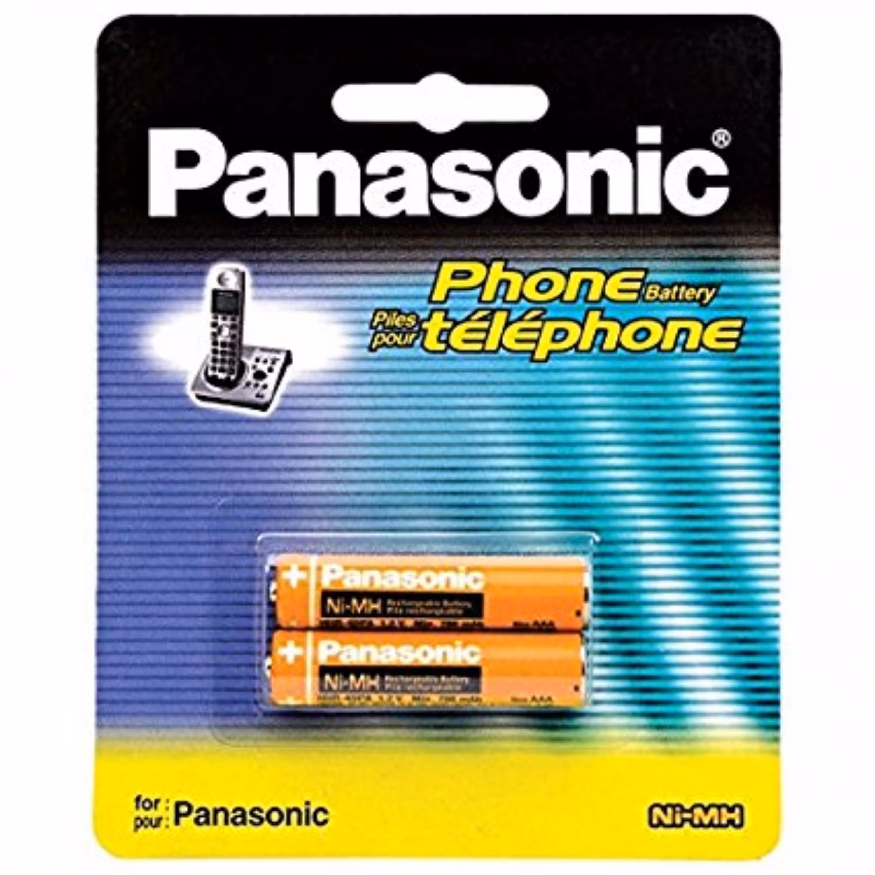 باطری تلفن بیسیم پاناسونیک نیمه قلم AAA