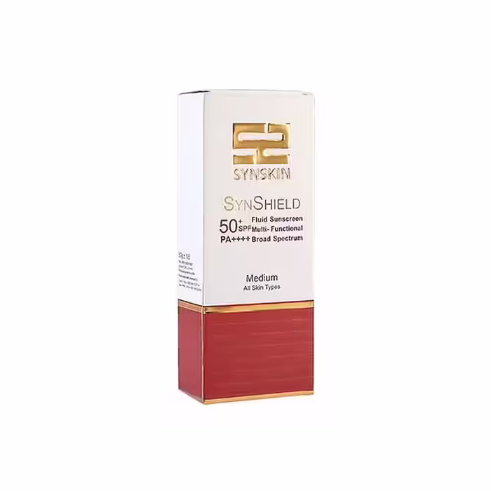 ساین اسکین فلوئید ضد آفتاب SPF 50 ساین شیلد رنگ متوسط 50 گرمی - داروکاو