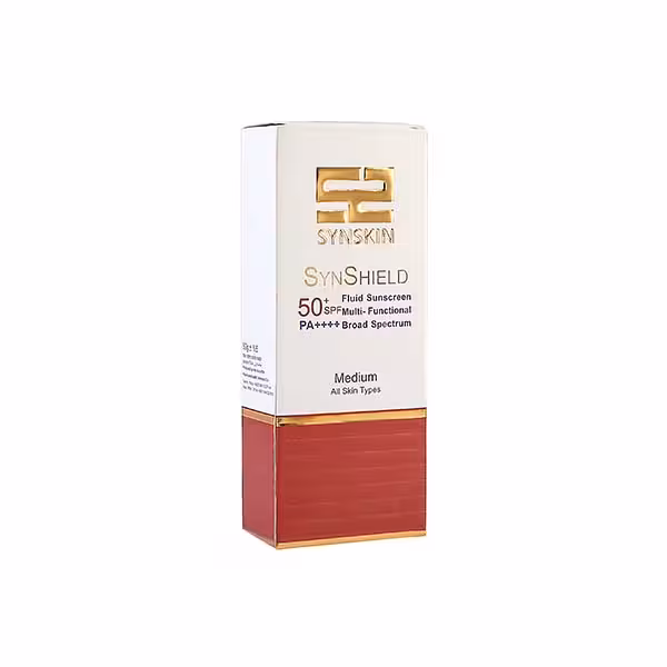 ساین اسکین فلوئید ضد آفتاب SPF 50 ساین شیلد رنگ متوسط 50 گرمی - داروکاو