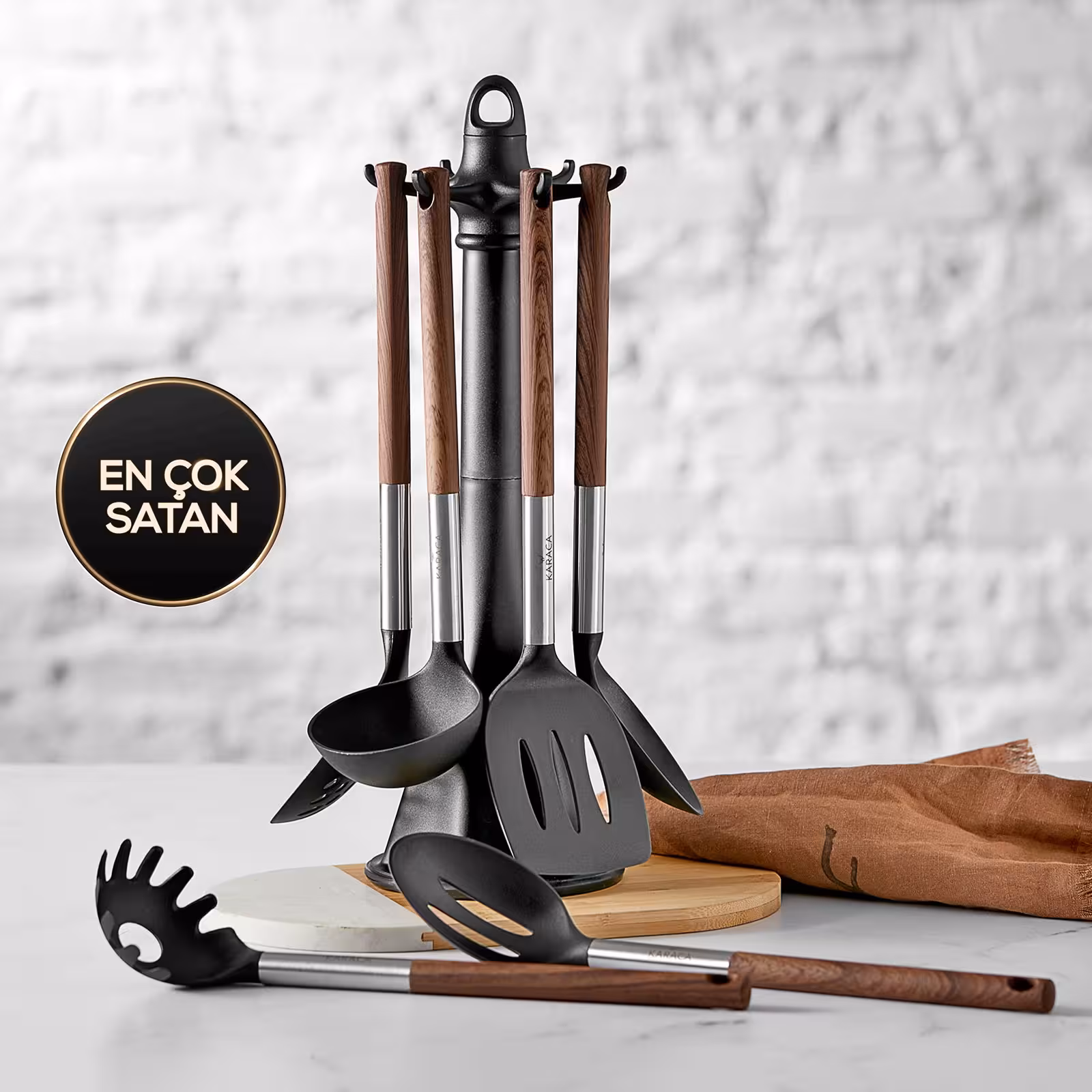 سرویس 7 پارچه آشپزی کاراجا طرح North Star