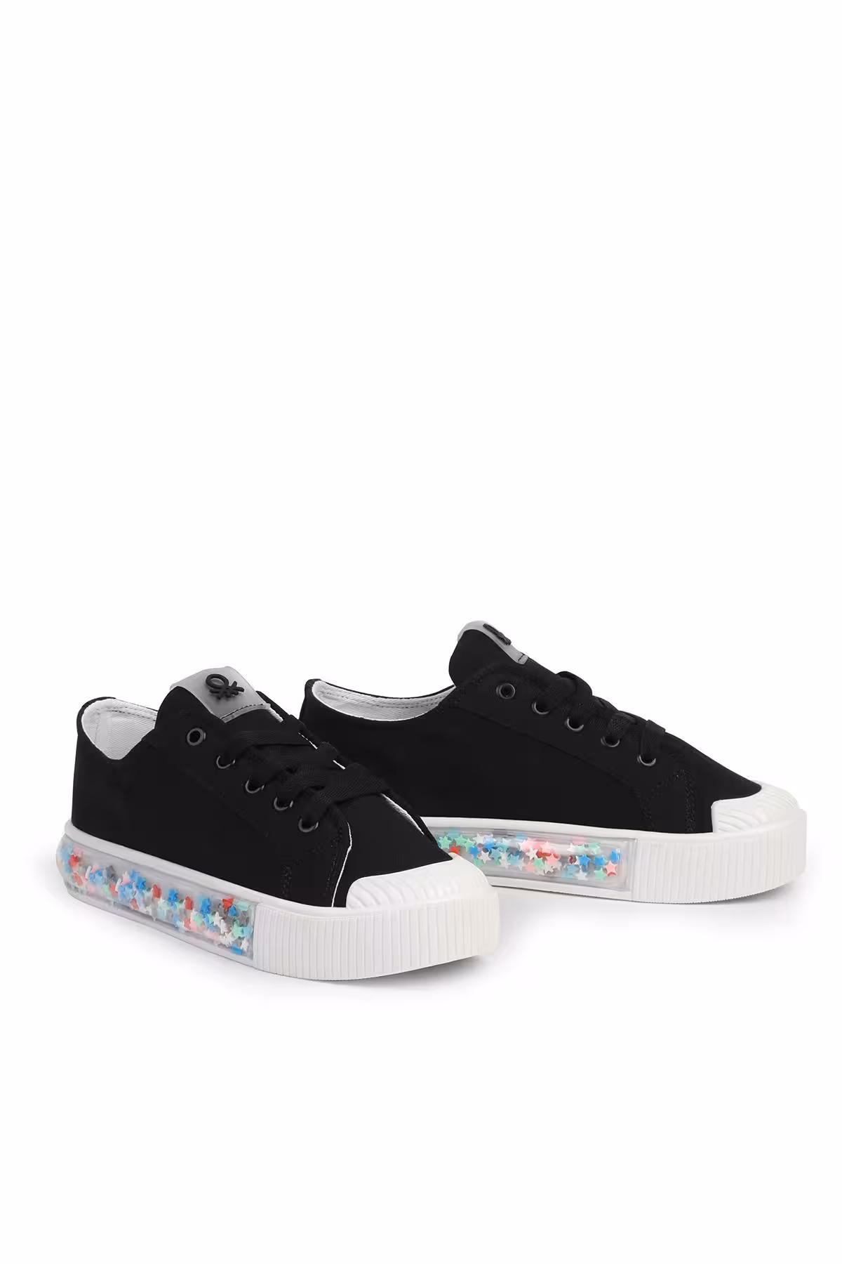 اسنیکر دخترانه و پسرانه بچگانه ® | CANDY STAR KIDS کفش ورزشی سیاه BN Benetton