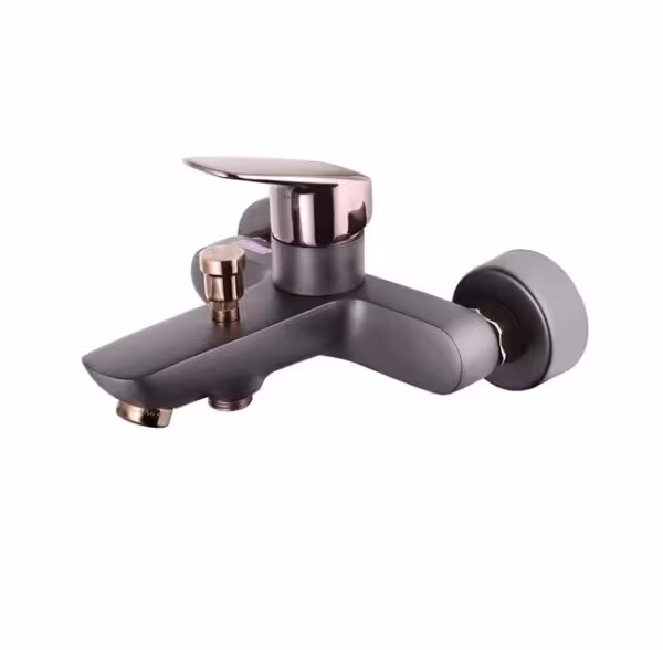 شیر دوش درخشان مدل هانس بلک رز – مشکی رزگلد