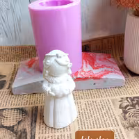 قالب سیلیکونی فرشته قلب به دست 